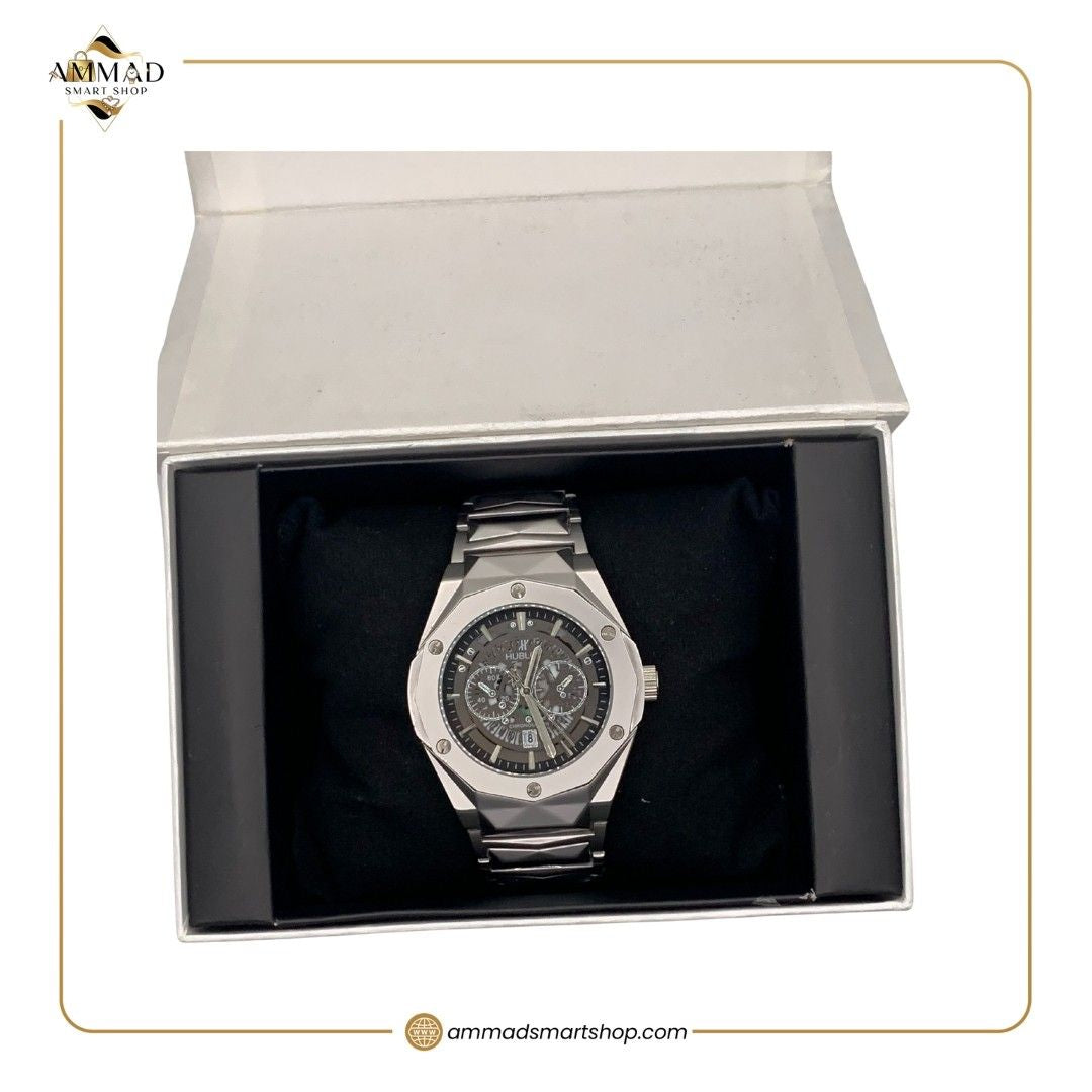 Hublot Grey Stylish Watch for Men in Pakistan